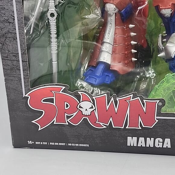 McFarlane Designer Edition Manga Spawn Figure Box Sealed Loose Sword & Shield - Picture 4 of 15